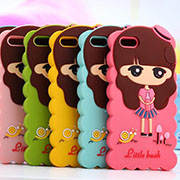 Sexy Girl Popular Silicone Case Protector