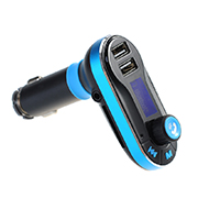 Car FM Transmitter with Dual USB Car Charger
