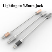 Lightningg to 3.5mm Headphone Jack Adapter for iPhone for iphone 7