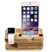 For Apple Watch Wooden iwatch Battery Charger Holder Stand