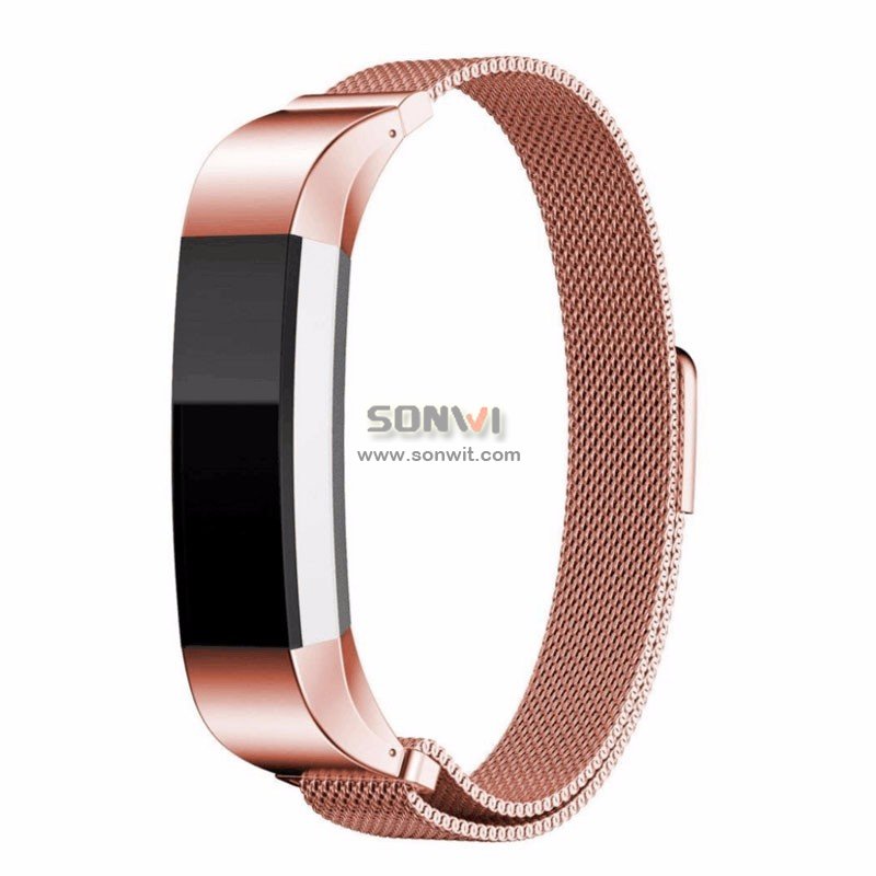 Stainless Steel Watch Band Strap Bracelet for Fitbit Alta