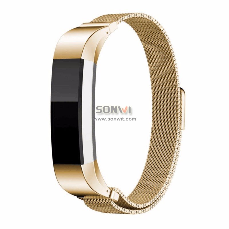 Stainless Steel Watch Band Strap Bracelet for Fitbit Alta