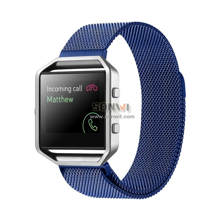Milanese Loop Stainless Steel 316L Auto Closure for Fitbit Blaze Watch Band