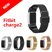 Milanese Loop Watch Band Bracelet for Fitbit Charge 2