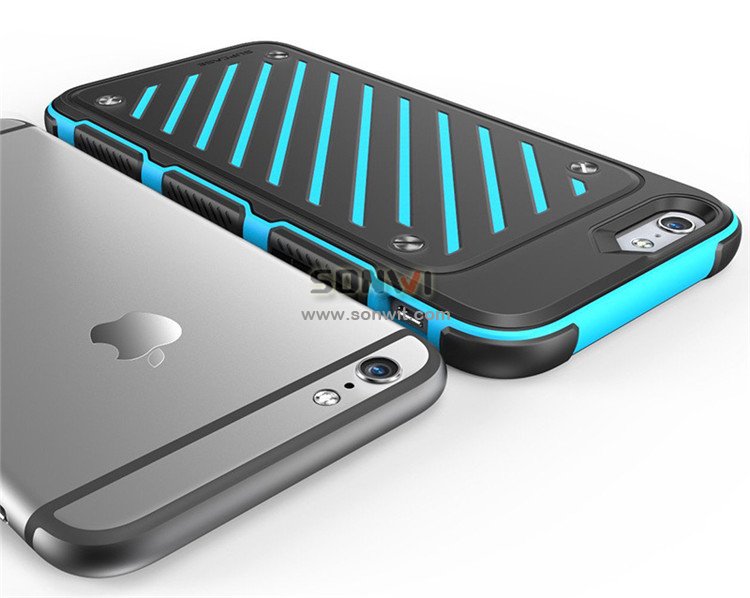 Shock Resistant TPU+PC Phone Case for iphone6 plus