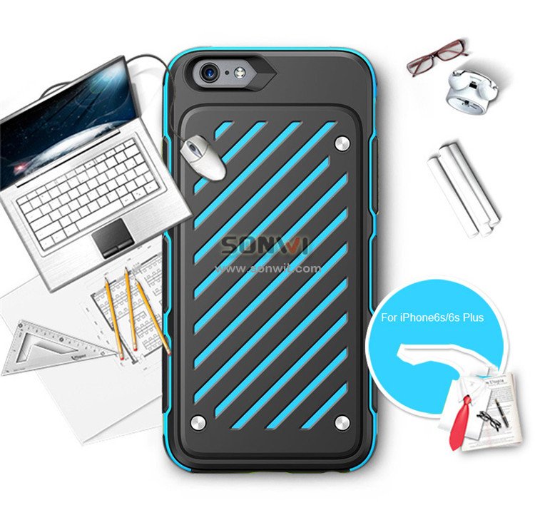 Shock Resistant TPU+PC Phone Case for iphone6 plus