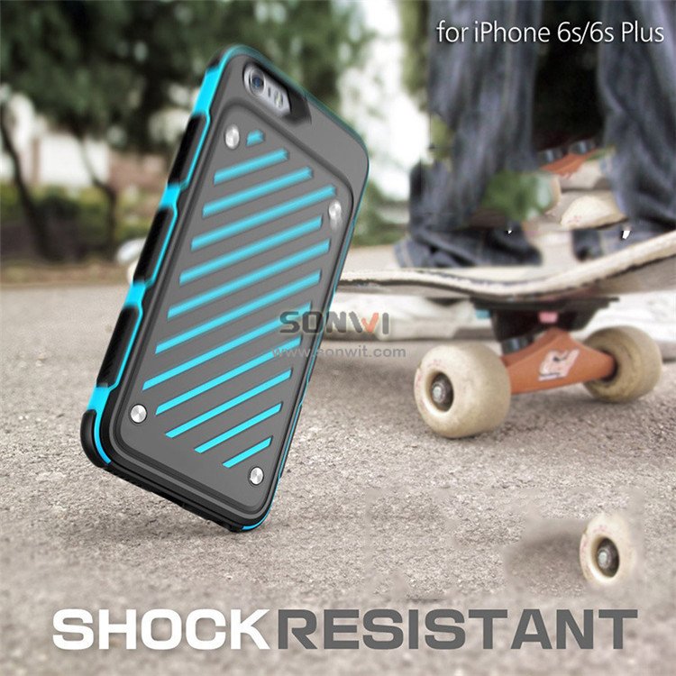 Shock Resistant TPU+PC Phone Case for iphone6 plus