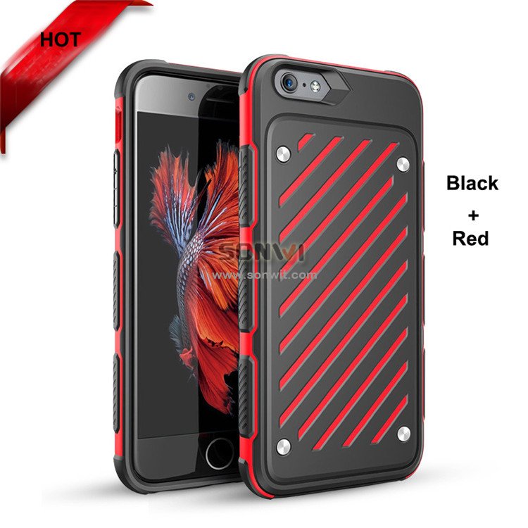 Shock Resistant TPU+PC Phone Case for iphone6 plus