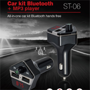 wireless FM Transmitter bluetooth car charger mp3 player for vehicle
