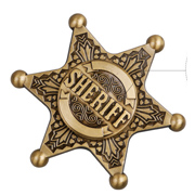 Retro Sheriff Hand Fidget Spinner